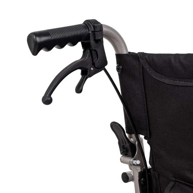 Lightweight Foldable Mechanical Wheelchair inSPORTline Jakesully w/ Light-Colored Wheels • 13 kg • Load Capacity up to 100 kg