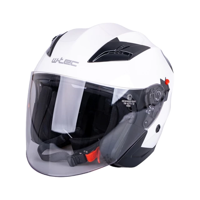Motorcycle Helmet W-TEC Putta - Matt Black-Bronze