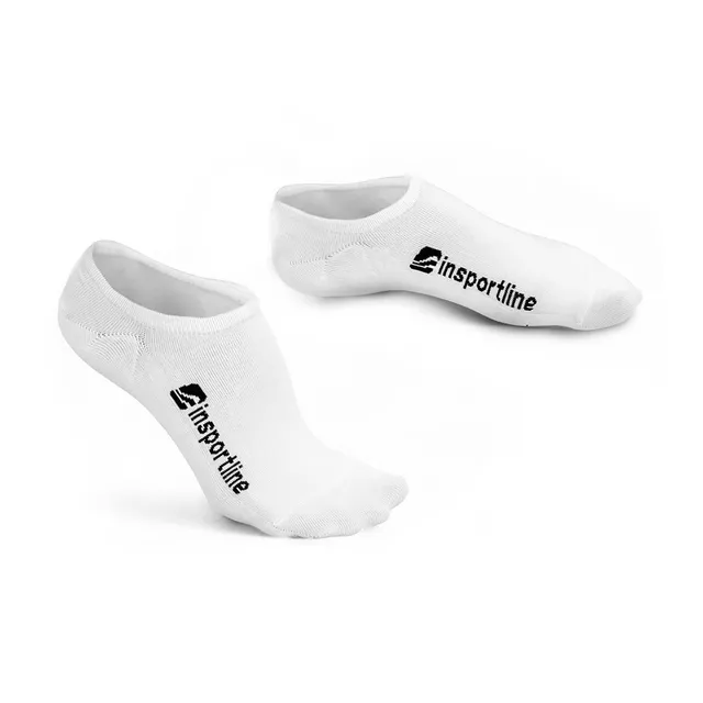 No-Show Bamboo Socks inSPORTline Silvatic Noshow AG+ Antibacterial – 3 Pairs - Black
