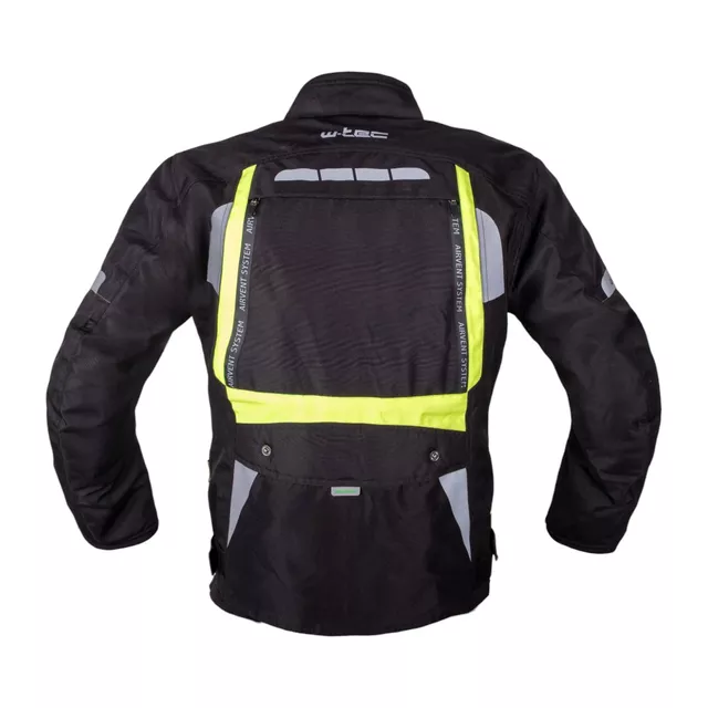 Motorcycle Jacket W-TEC Gelnair EVO - Black-Grey