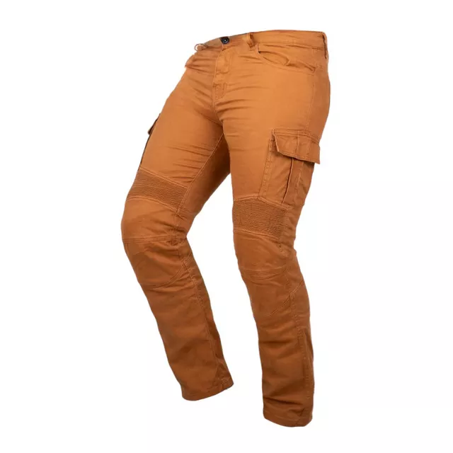 Motorcycle Jeans W-TEC Wallbridge Caramel - karamelová