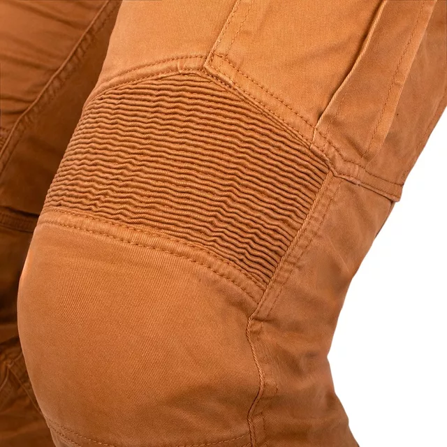 Motorcycle Jeans W-TEC Wallbridge Caramel - karamelová
