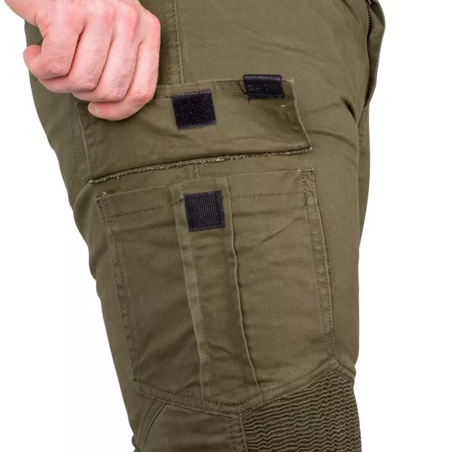 Motorcycle Jeans W-TEC Wallbridge Olive - Olive Green