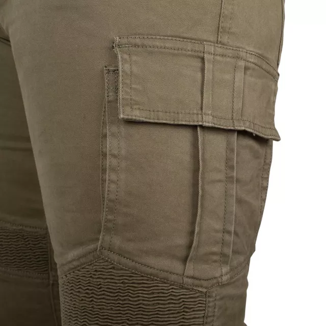 Motorcycle Jeans W-TEC Wallbridge Olive - Olive Green
