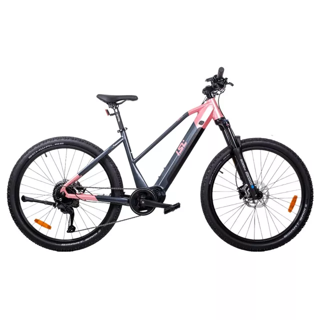 Women’s Mountain E-Bike inSPORTline ISL Asuki 630 Wh 27.5” – 2025 - Aqua Blue