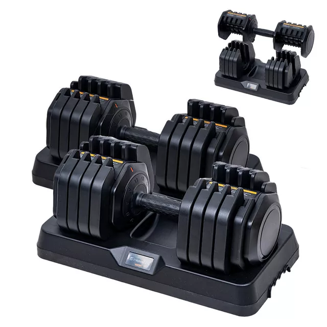 Adjustable Single-Handed Dumbbell Set inSPORTline DuraBell® 2 x 5 – 41 kg