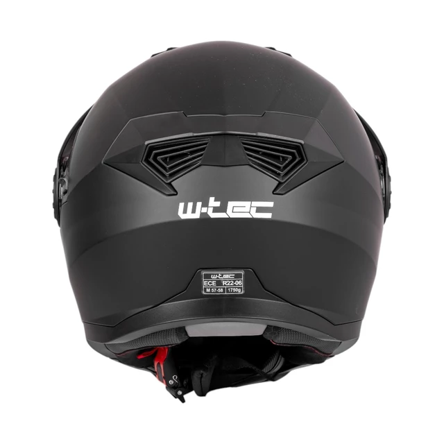 Flip-Up Enduro Helmet W-TEC Biscaia P/J - Black Glossy