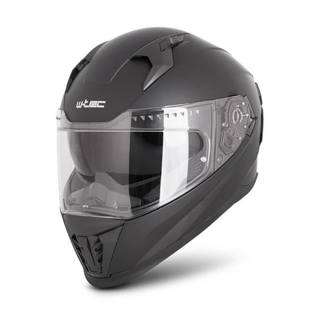Touring Helmet W-TEC Burgosa - Matte Black - Matte Black