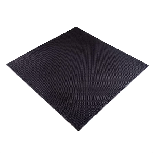 Tatami Puzzle Mat inSPORTline Sazegul 100 x 100 x 2 cm - mocha mousse-černá, vzor 5 proužků