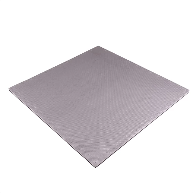 Tatami Puzzle Mat inSPORTline Sazegul 100 x 100 x 2 cm - mocha mousse-černá, vzor 5 proužků