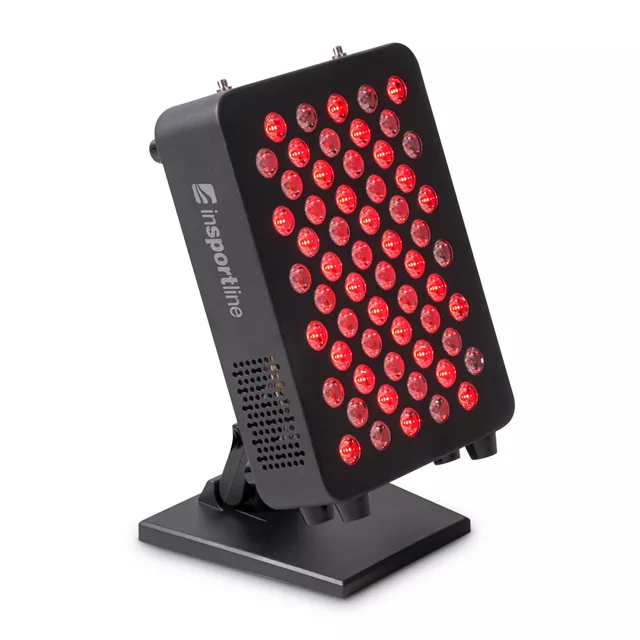 Red LED Light Therapy Panel inSPORTline Katuni - Black