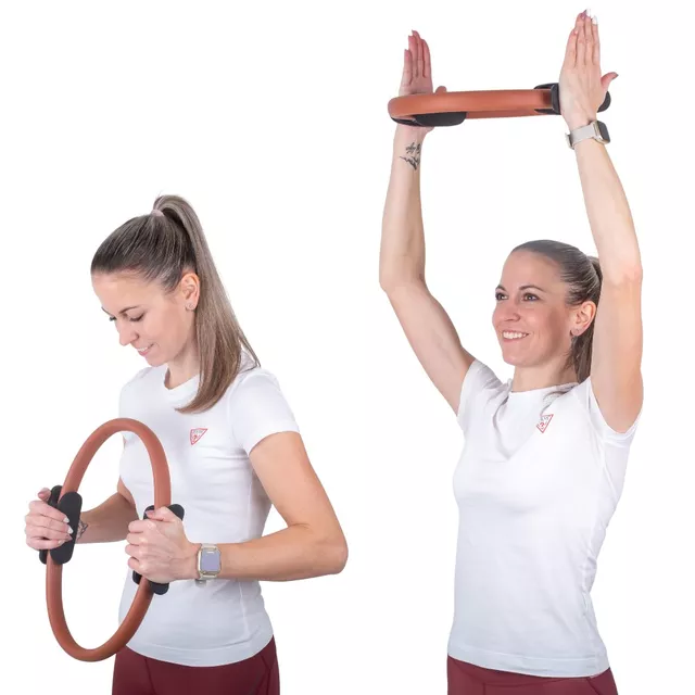 Pilates Ring inSPORTline Impira - mocha mousse