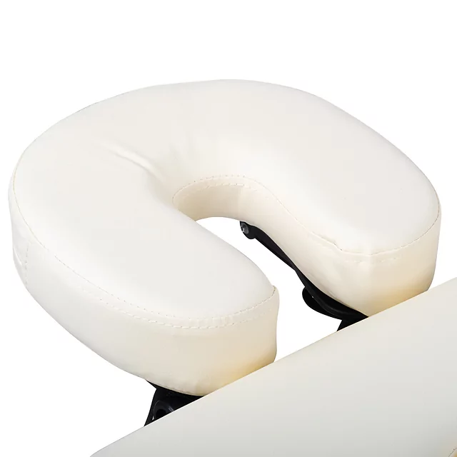 2-Section Aluminum Massage Table inSPORTline Morrani (186 × 60 × 62.5–85.5 cm) - Black