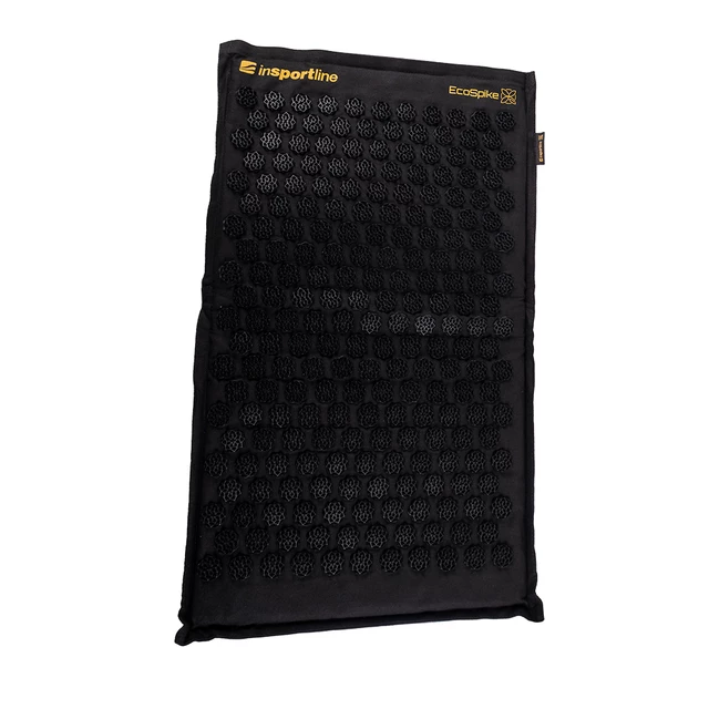 Acupressure Mat and Pillow inSPORTline EcoSpike - Black-Gold