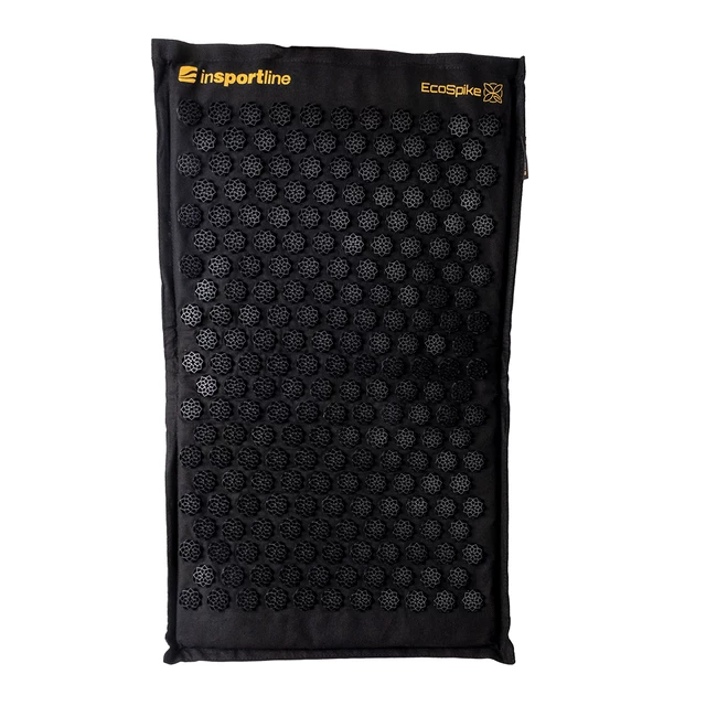 Acupressure Mat and Pillow inSPORTline EcoSpike - Black-Gold