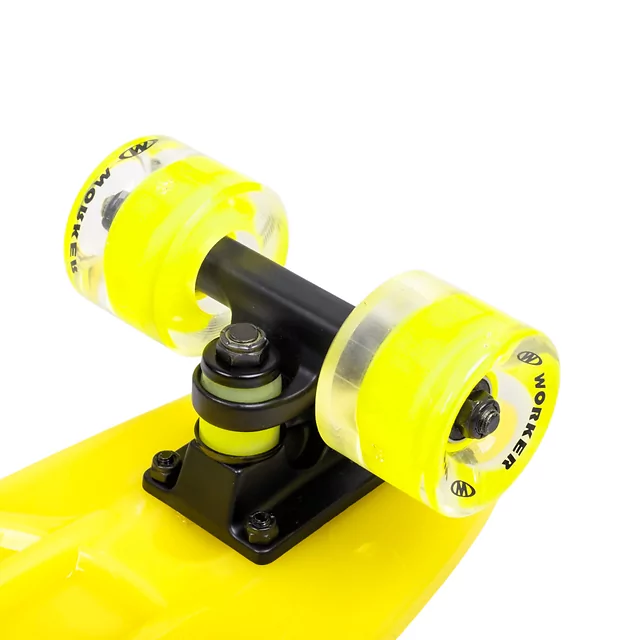 Penny Board w/ Light-Up Wheels WORKER Aspy C3 22”