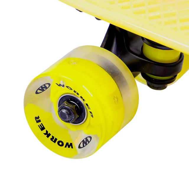 Penny Board w/ Light-Up Wheels WORKER Aspy C3 22”