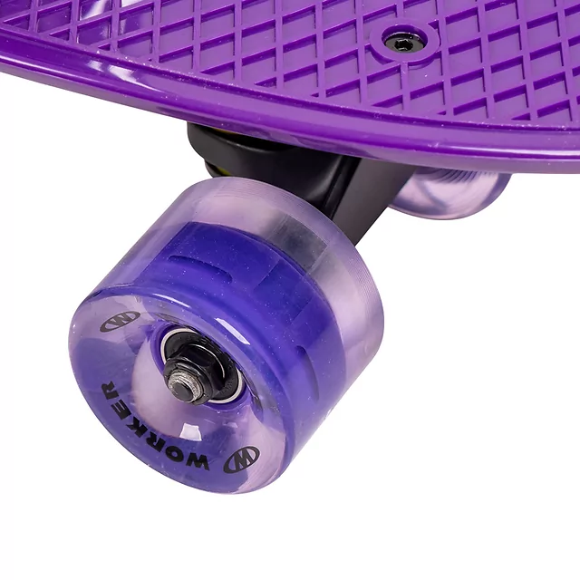 Penny Board w/ Light-Up Wheels WORKER Aspy C2 22”