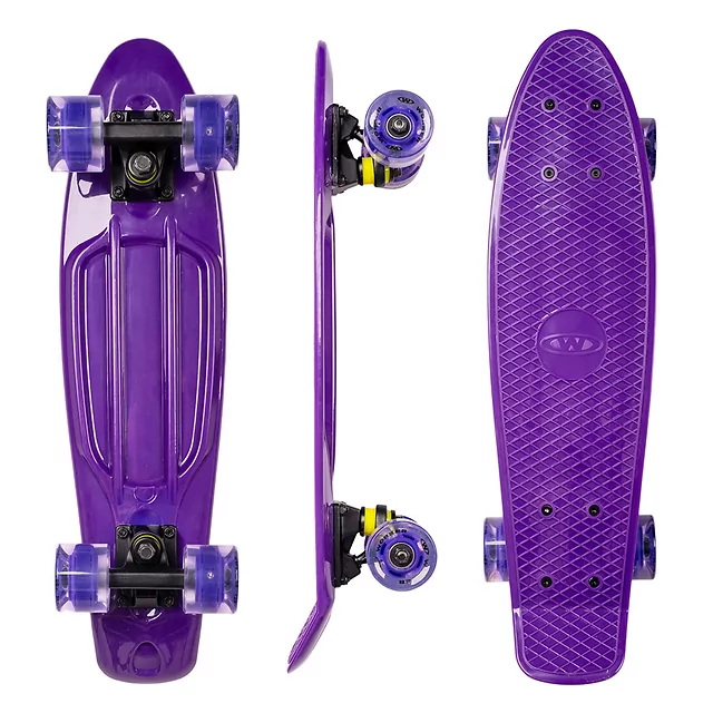 Penny Board w/ Light-Up Wheels WORKER Aspy C2 22”