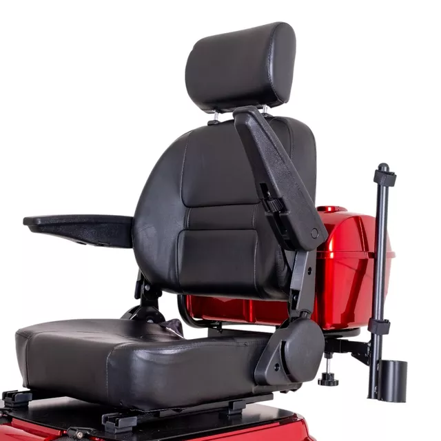 Four-Wheel Electric Scooter w/ Tow Bar inSPORTline Antun - Red