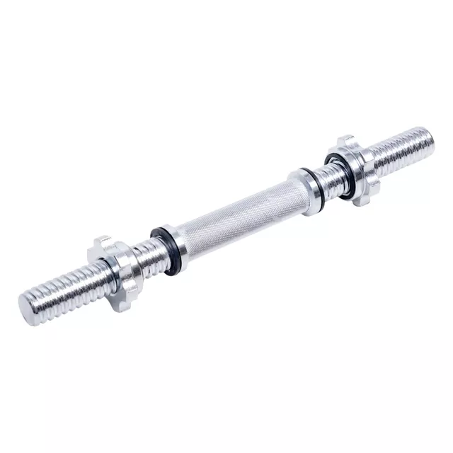 Threaded Dumbbell Bar w/ Collars inSPORTline Tufor 40 cm / 30 mm
