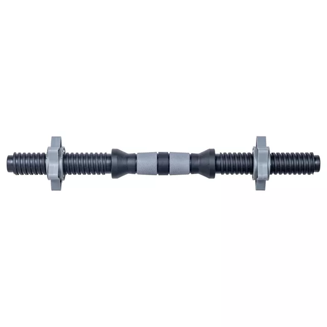 Plastic Threaded Dumbbell Bar w/ Collars inSPORTline Plafor 41 cm / 30 mm