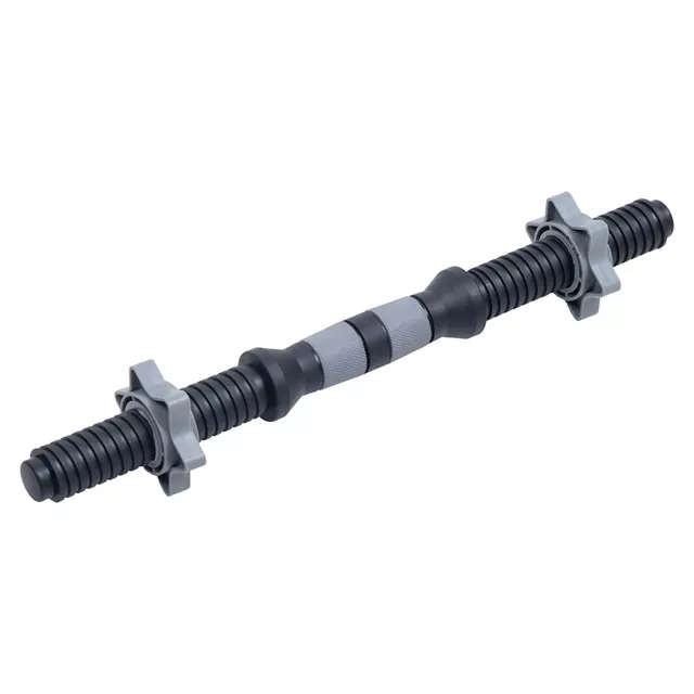 Plastic Threaded Dumbbell Bar w/ Collars inSPORTline Plafor 41 cm / 30 mm