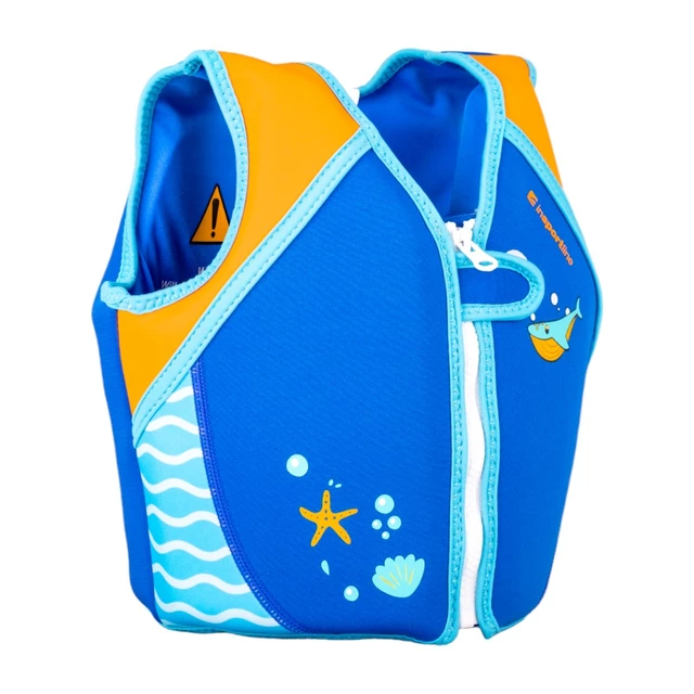 Children’s Swim Vest inSPORTline Aprendito - Pink - Blue