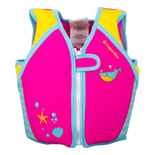 Children’s Swim Vest inSPORTline Aprendito - Pink