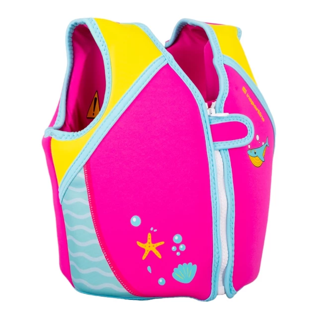 Children’s Swim Vest inSPORTline Aprendito - Pink - Pink