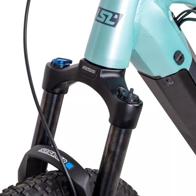 Women’s Mountain E-Bike inSPORTline ISL Asuki 630 Wh 27.5” – 2025 - Aqua Blue