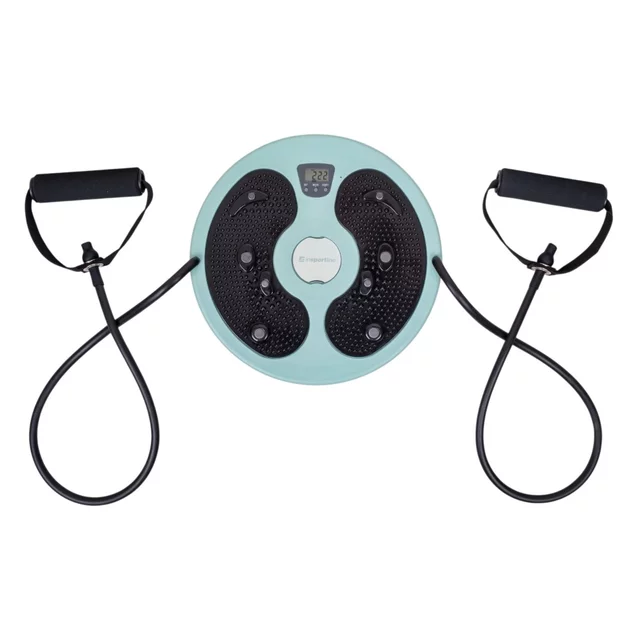 Twister inSPORTline Twist Digital with Resistance Bands - mentolová