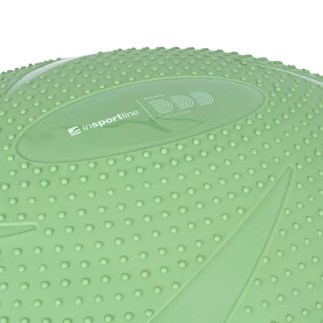 Balance Trainer inSPORTline Dome Hold w/ 100 cm / 4.6 kg Resistance Bands - Green