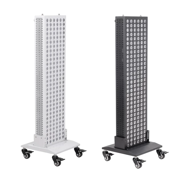 Stand w/ Wheels for Red LED Light Therapy Panel inSPORTline Brister - White