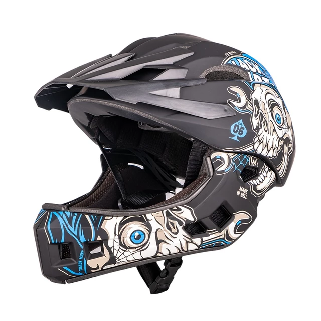 Downhill Helmet W-TEC Delgada - Freestyle Blue