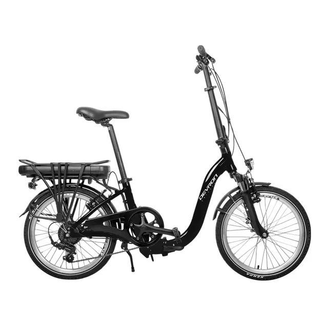 Folding E-Bike Devron 20122 20” – 2025 - Yellow - Black