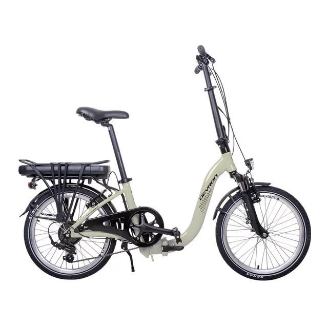 Folding E-Bike Devron 20122 20” – 2025 - Yellow - Green