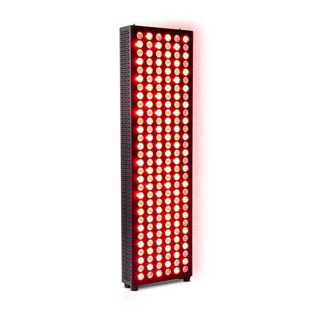 Red LED Light Therapy Panel inSPORTline Brister – 180 LED - Black