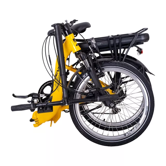 Folding E-Bike Devron 20122 20” – 2025 - Yellow