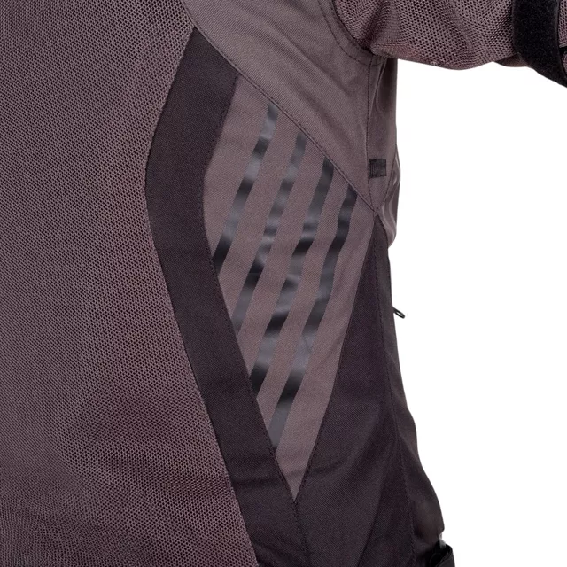 Summer Motorcycle Jacket W-TEC Pelyes - šedá-fluo