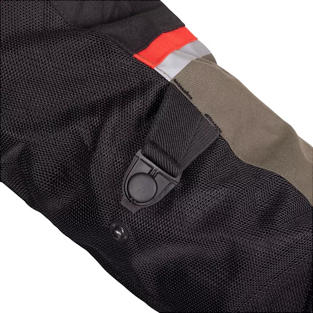 Summer Motorcycle Jacket W-TEC Rovin - černo-zeleno-červená