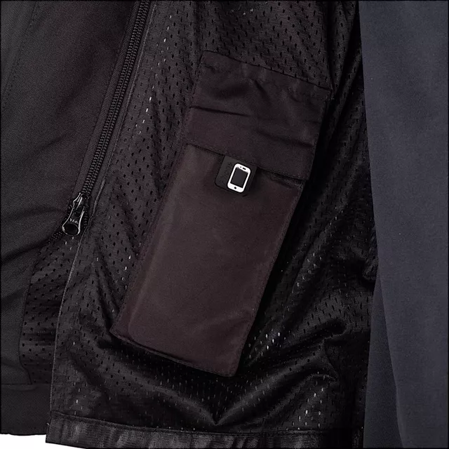 Summer Motorcycle Jacket W-TEC Rovin - černo-zeleno-červená