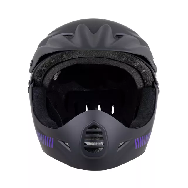 Downhill Helmet W-TEC Campanero Noir Violet