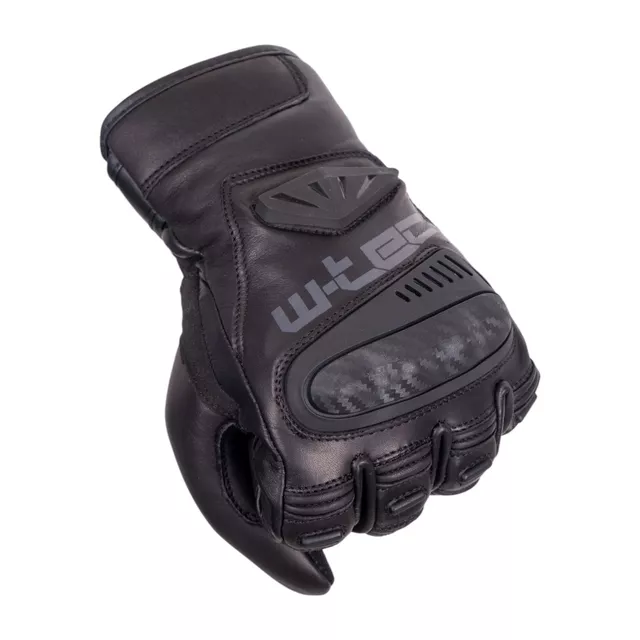 Motorcycle Gloves W-TEC Imoleto - Black