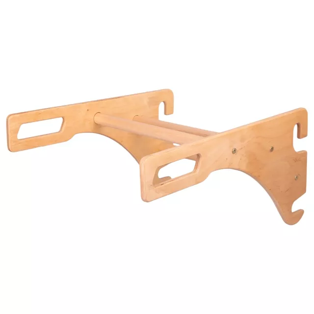 Wall Bar-Mounted Wooden Horizontal Bars inSPORTline Tsibic