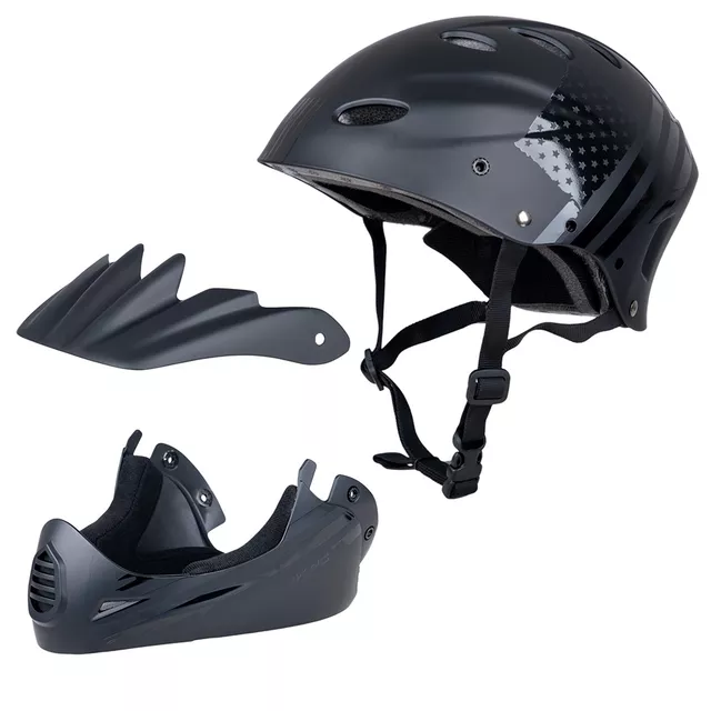 Downhill Helmet W-TEC Campanero US Flag