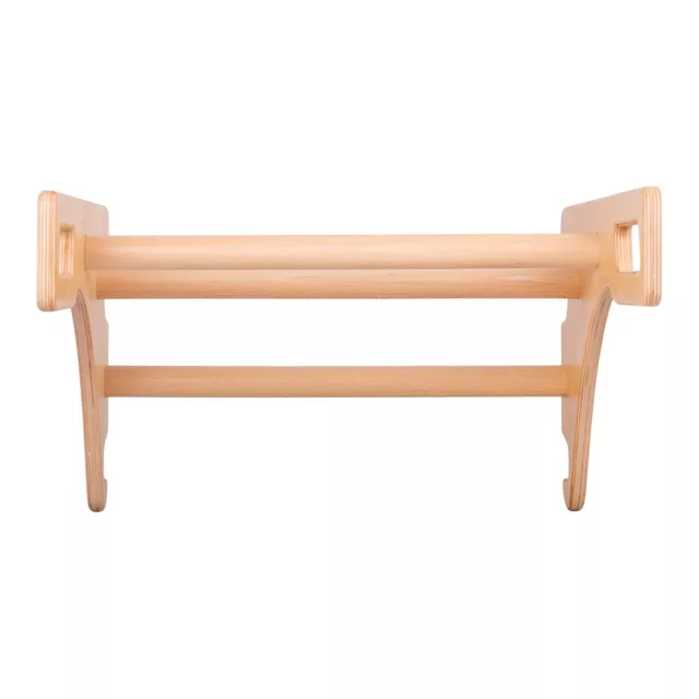 Wall Bar-Mounted Wooden Horizontal Bars inSPORTline Tsibic