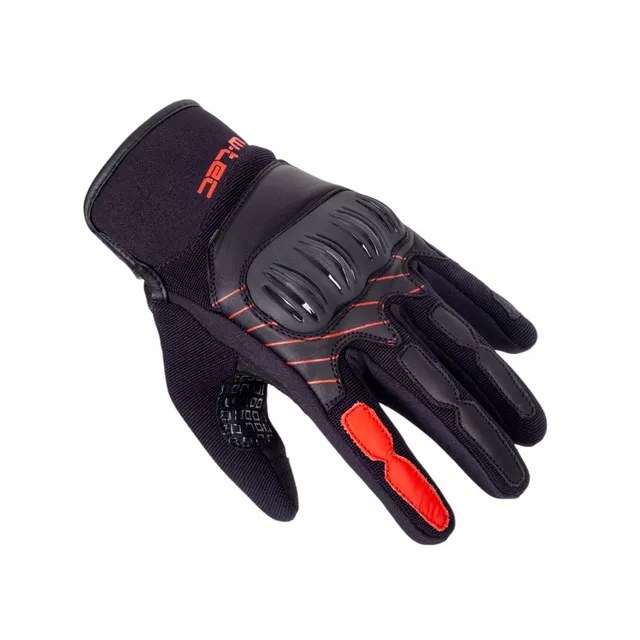 Motorcycle Gloves W-TEC Valelungo - Black-Red