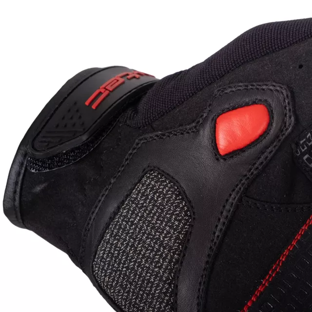 Motorcycle Gloves W-TEC Valelungo - Black-Red