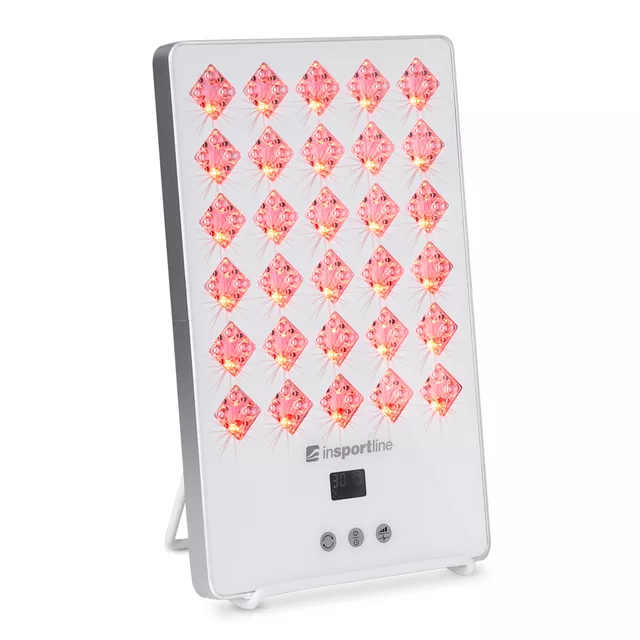 LED Infrared Light Therapy Panel inSPORTline Veluni – 4x30 LED - White